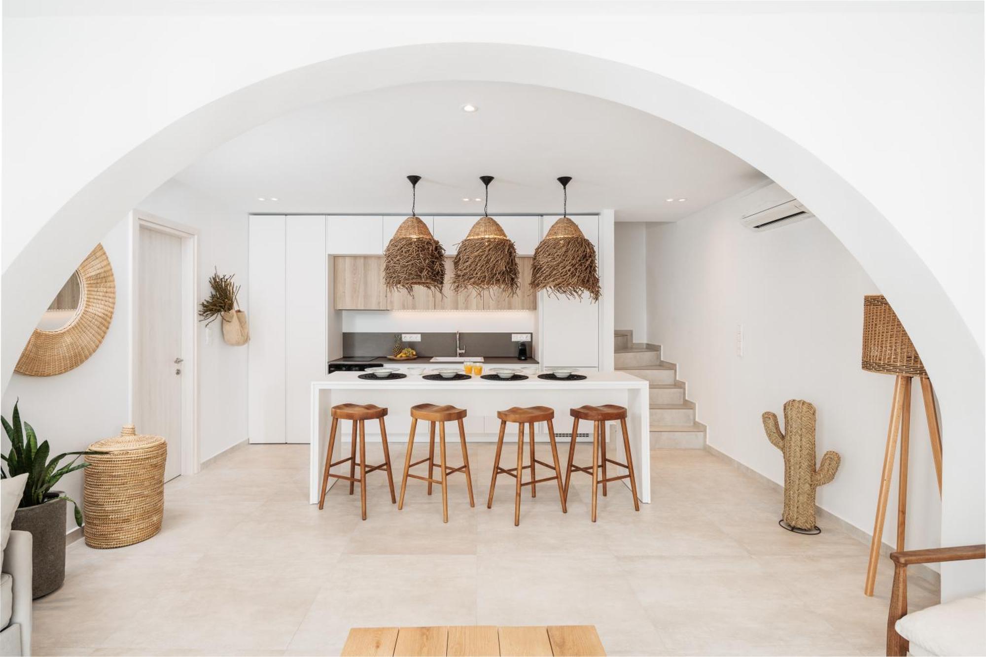 Seanfinity Beachfront Suites Mikri Vigla Eksteriør bilde