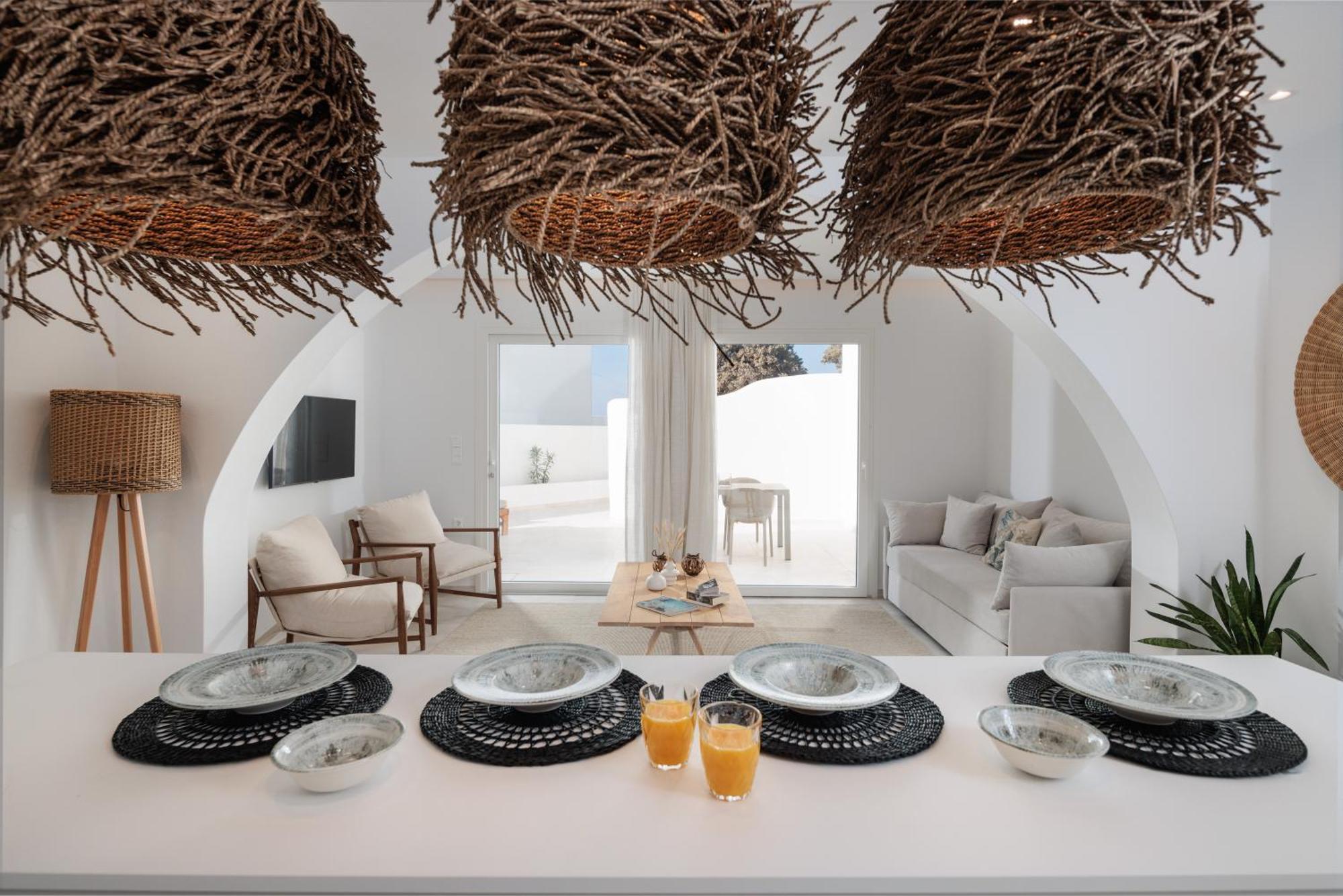 Seanfinity Beachfront Suites Mikri Vigla Eksteriør bilde