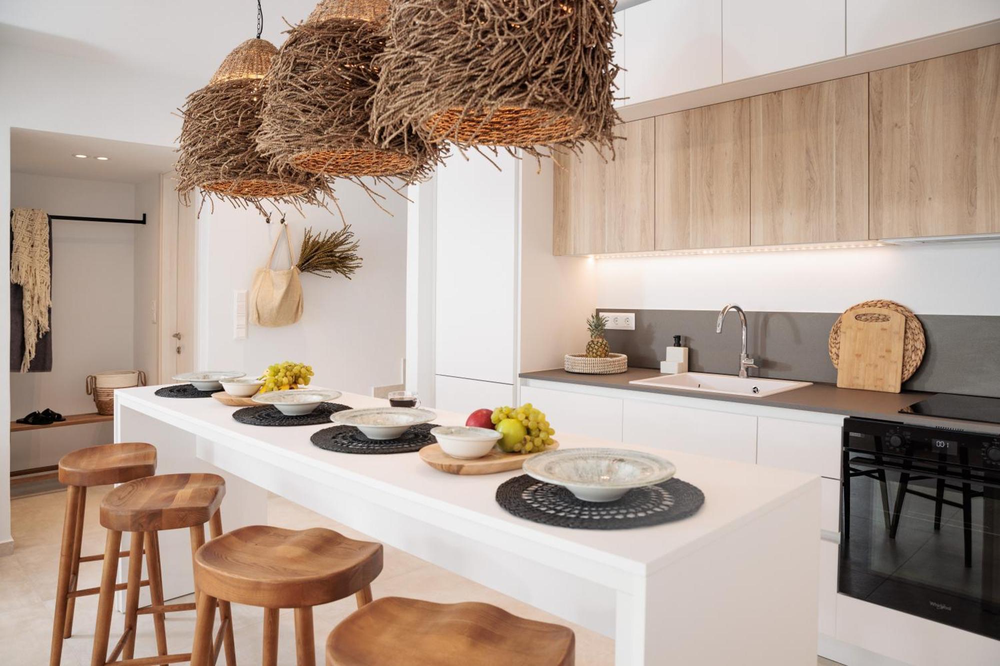 Seanfinity Beachfront Suites Mikri Vigla Rom bilde
