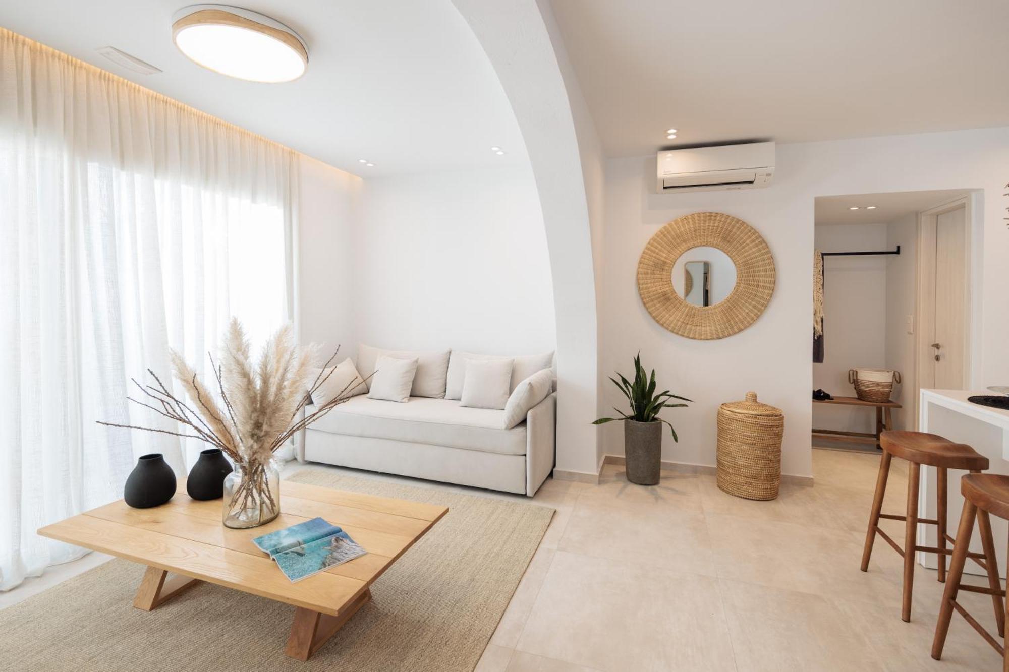 Seanfinity Beachfront Suites Mikri Vigla Rom bilde