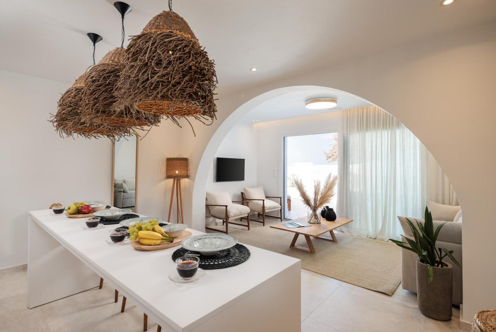 Seanfinity Beachfront Suites Mikri Vigla Rom bilde