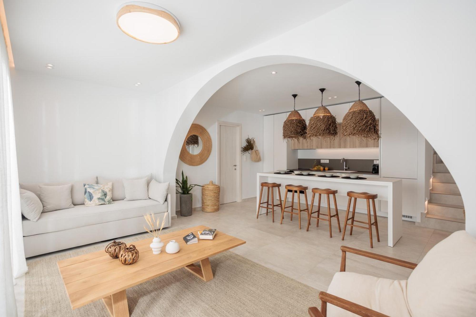Seanfinity Beachfront Suites Mikri Vigla Eksteriør bilde